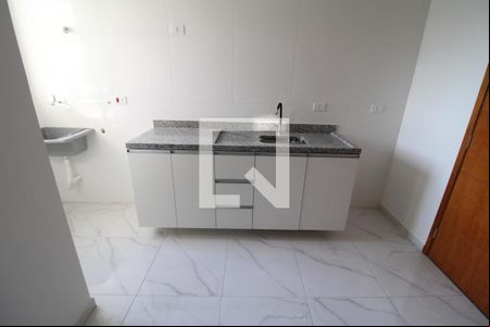Sala / Cozinha de apartamento para alugar com 1 quarto, 27m² em Vila Gustavo, São Paulo