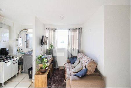 Sala de apartamento para alugar com 2 quartos, 45m² em São Vicente, Belford Roxo