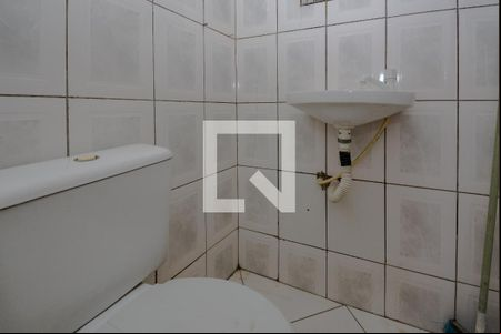 Banheiro Social de apartamento para alugar com 1 quarto, 45m² em Montanhão, São Bernardo do Campo
