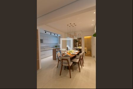 Sala de Jantar de apartamento à venda com 3 quartos, 82m² em Paquetá, Belo Horizonte