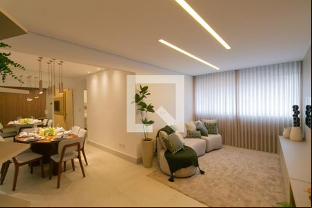 Sala de TV de apartamento à venda com 3 quartos, 82m² em Paquetá, Belo Horizonte
