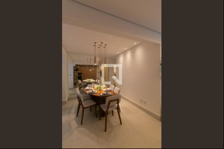 Sala de Jantar de apartamento à venda com 3 quartos, 160m² em Paquetá, Belo Horizonte
