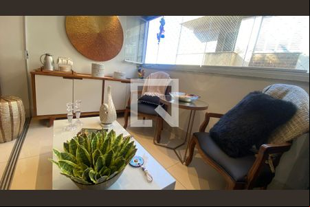 Varanda gourmet de apartamento à venda com 4 quartos, 120m² em Buritis, Belo Horizonte