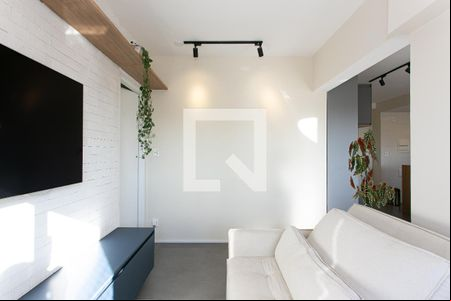 Sala de TV de apartamento para alugar com 1 quarto, 50m² em Vila Matilde, São Paulo