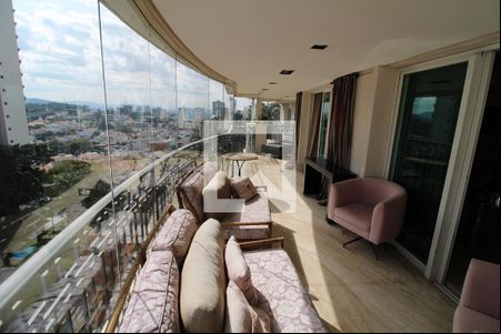 Sala - Varanda de apartamento para alugar com 4 quartos, 321m² em Água Fria, São Paulo