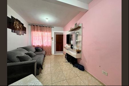 Sala de casa à venda com 2 quartos, 80m² em Parque Gerassi, Santo André