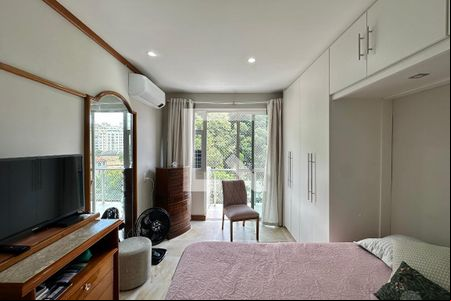 Quarto 1 - Suite de apartamento à venda com 4 quartos, 154m² em Cosme Velho, Rio de Janeiro