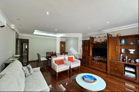 Sala de apartamento à venda com 4 quartos, 154m² em Cosme Velho, Rio de Janeiro