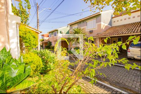 Vista da Sala de casa de condomínio à venda com 4 quartos, 98m² em Harmonia, Canoas