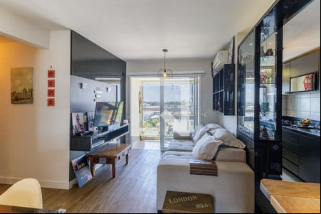 Sala de apartamento à venda com 2 quartos, 65m² em São Geraldo, Porto Alegre