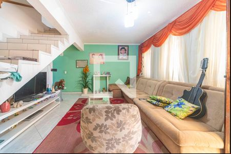 Sala de casa para alugar com 2 quartos, 100m² em Jardim Stella, Santo André