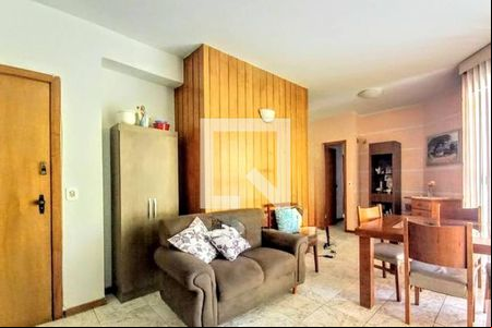 sala de apartamento à venda com 3 quartos, 93m² em São Luiz, Belo Horizonte