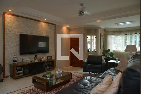 Sala de casa à venda com 5 quartos, 372m² em Parque Oratório, Santo André