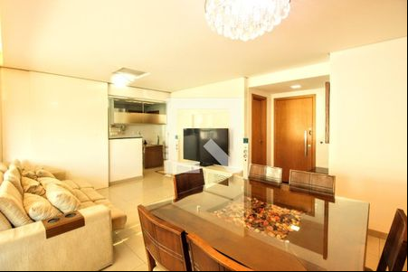 Sala  de apartamento à venda com 4 quartos, 159m² em Gutierrez, Belo Horizonte