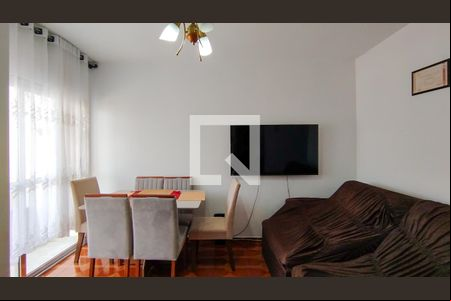 Sala de apartamento para alugar com 1 quarto, 60m² em Nova Gerty, São Caetano do Sul