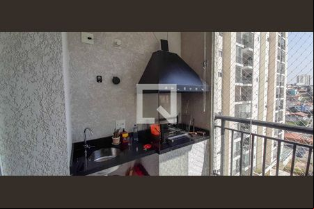 Varanda Gourmet de apartamento à venda com 2 quartos, 54m² em Bussocaba, Osasco