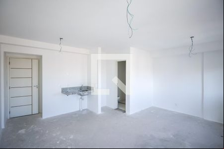 Quarto e Cozinha de kitnet/studio à venda com 1 quarto, 34m² em Vila Nair, São Paulo