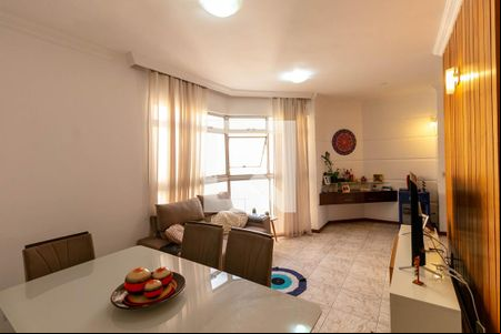 Sala  de apartamento à venda com 3 quartos, 95m² em São Luiz, Belo Horizonte