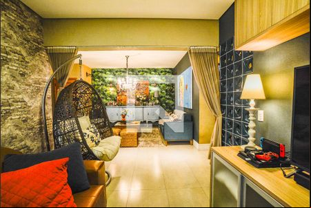 Sala de TV de apartamento para alugar com 2 quartos, 120m² em Vila Floresta, Santo André