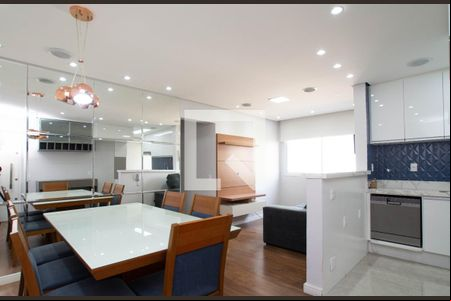 Sala de apartamento à venda com 3 quartos, 68m² em Vila Augusta, Guarulhos