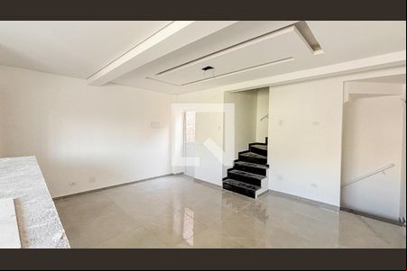 Sala - Sala de Jantar de casa à venda com 2 quartos, 114m² em Vila Bela Vista, Santo André