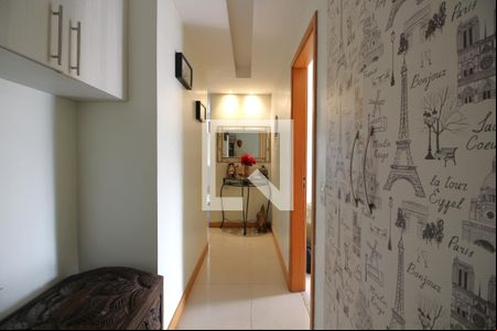 Corredor de o aos Quartos de apartamento à venda com 3 quartos, 178m² em Jacarepaguá, Rio de Janeiro
