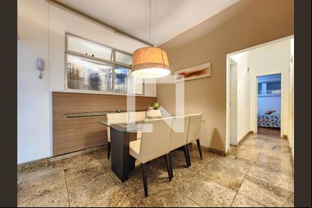 Sala - copa de apartamento para alugar com 3 quartos, 110m² em Funcionários, Belo Horizonte