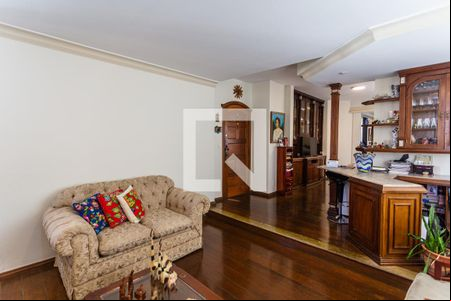 Sala 1 de apartamento para alugar com 4 quartos, 163m² em Santo Antônio, Belo Horizonte