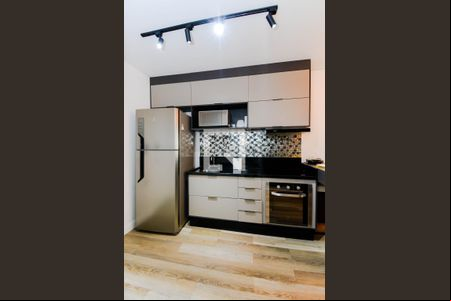 Studio - Cozinha de kitnet/studio para alugar com 1 quarto, 39m² em Macedo, Guarulhos