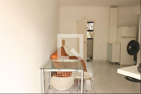 Sala de apartamento à venda com 1 quarto, 37m² em Indianópolis, São Paulo