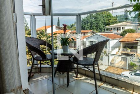 Sacada sala de apartamento para alugar com 2 quartos, 66m² em Jardim Bela Vista, Americana