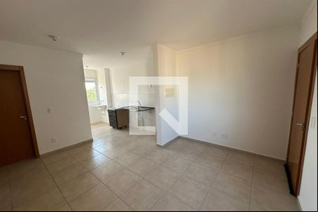 Sala de apartamento para alugar com 2 quartos, 45m² em Valentina Figueiredo, Ribeirão Preto