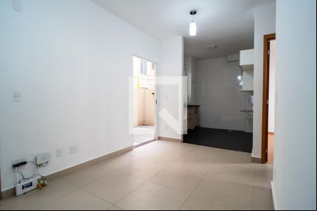 Sala de apartamento para alugar com 2 quartos, 47m² em Caguaçu, Sorocaba