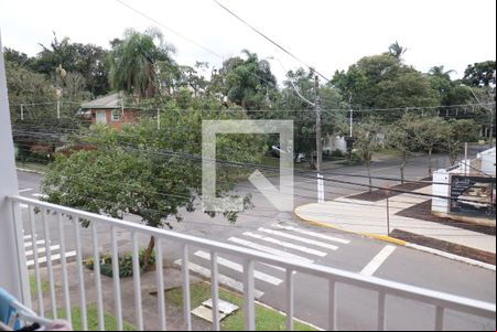 Vista da sacada da Sala  de apartamento à venda com 3 quartos, 78m² em Jardim América, São Leopoldo