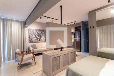Sala/Quarto de kitnet/studio à venda com 1 quarto, 40m² em Vila Nova Conceição, São Paulo