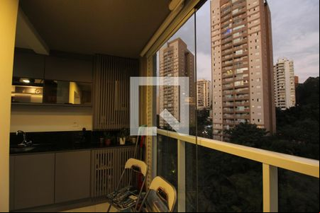 Varanda de apartamento para alugar com 1 quarto, 39m² em Vila Andrade, São Paulo