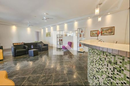 Sala de casa de condomínio para alugar com 3 quartos, 400m² em Jardim Acapulco, Guarujá