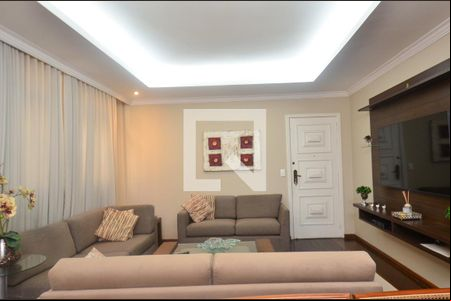 Sala 2 ambientes de apartamento à venda com 3 quartos, 150m² em Santo Agostinho, Belo Horizonte