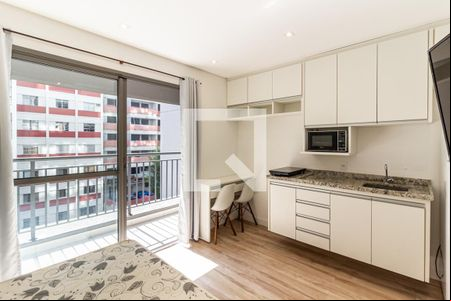 Studio de kitnet/studio para alugar com 1 quarto, 26m² em República, São Paulo
