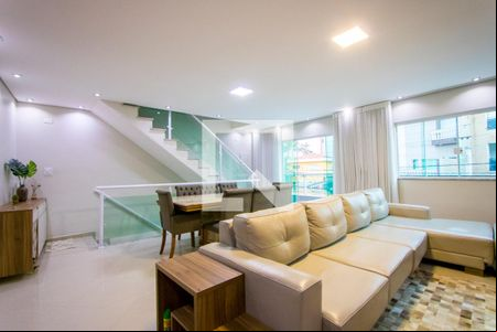 Sala de casa à venda com 3 quartos, 212m² em Vila Assunção, Santo André
