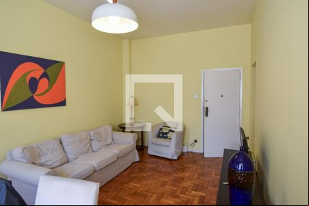 Sala de apartamento para alugar com 3 quartos, 125m² em Leblon, Rio de Janeiro