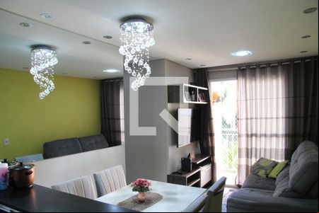 Sala de apartamento à venda com 2 quartos, 50m² em Jardim Bela Vista, Guarulhos