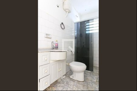 Banheiro de kitnet/studio para alugar com 1 quarto, 25m² em Conjunto Residencial Trinta E Um de Marco, São José dos Campos