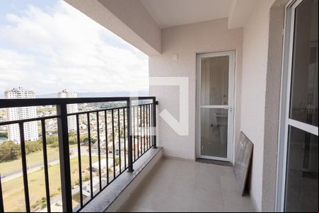 Varanda da Sala de apartamento para alugar com 2 quartos, 69m² em Loteamento Residencial E Comercial Bosque Flamboyant, Taubaté