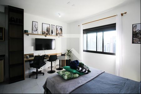 Sala de kitnet/studio para alugar com 1 quarto, 25m² em Vila Olímpia, São Paulo