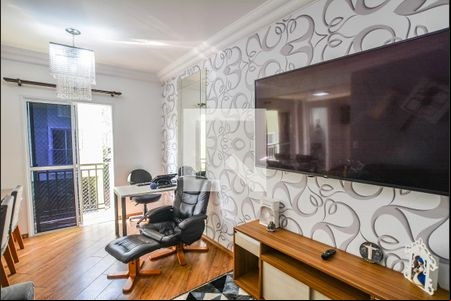 Sala de casa de condomínio à venda com 3 quartos, 157m² em Vila Eldizia, Santo André