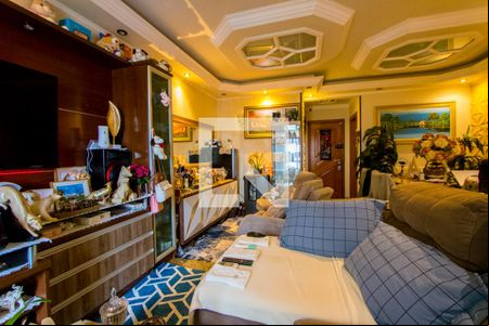 Sala de apartamento à venda com 3 quartos, 100m² em Jardim Stella, Santo André