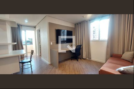 Sala de kitnet/studio para alugar com 1 quarto, 47m² em Centro, Santo André