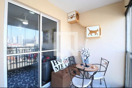 Varanda de apartamento para alugar com 2 quartos, 57m² em Barra Funda, São Paulo