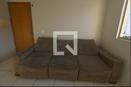 Sala de apartamento para alugar com 2 quartos, 52m² em Vila Maria, Aparecida de Goiânia
